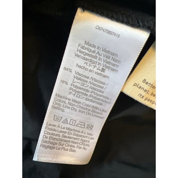 Madewell The Layton Midi Slip Dress – Black – Size 14 – NWT - Picture 8 of 11